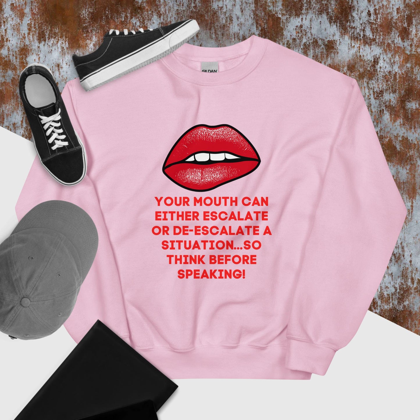 Don't Let Your Mouth... - Unisex Sweatshirt