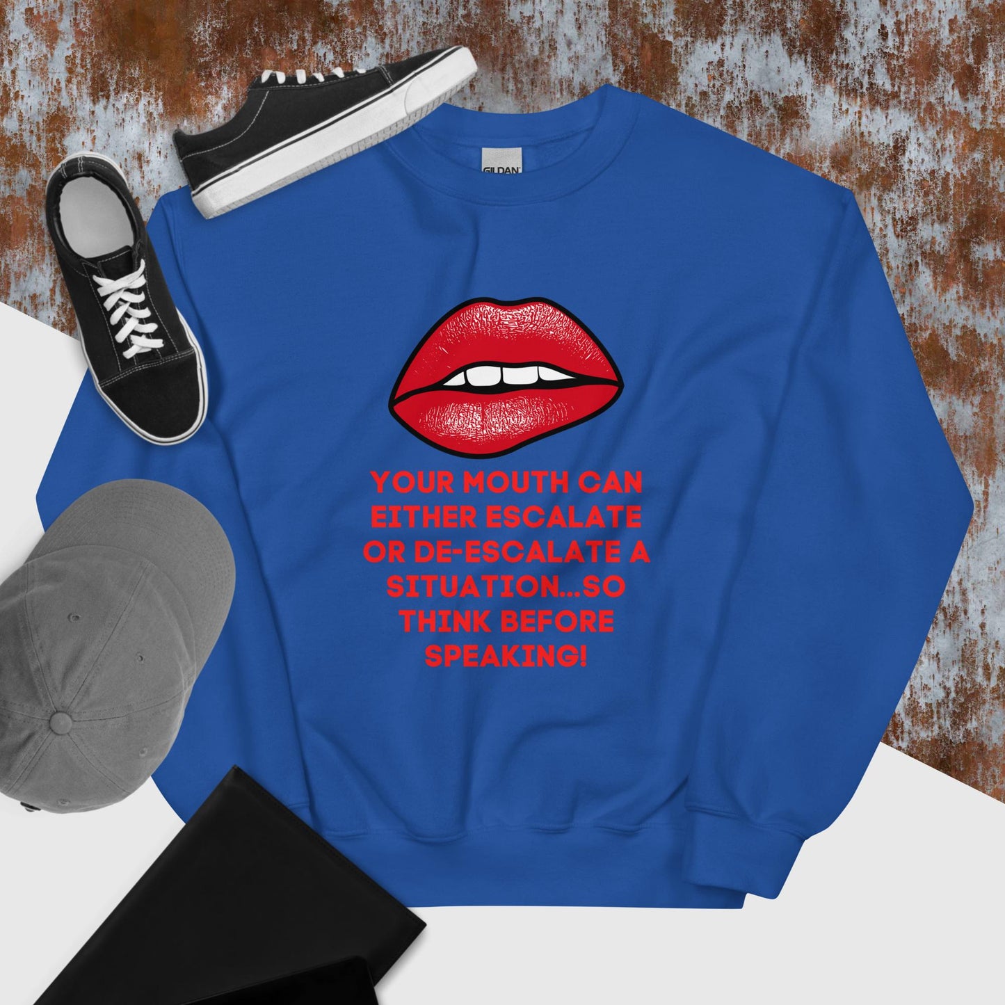 Don't Let Your Mouth... - Unisex Sweatshirt