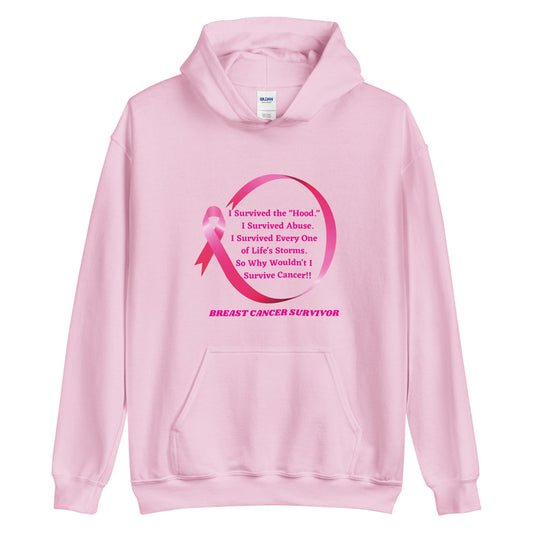 Breast Cancer Survivor - Unisex Hoodie