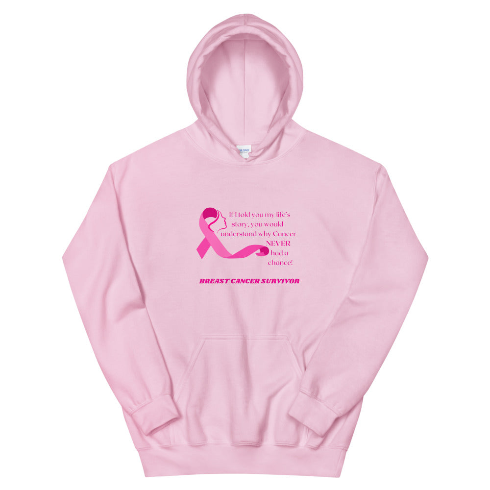 Breast Cancer Survivor (Life's Story) - Unisex Hoodie