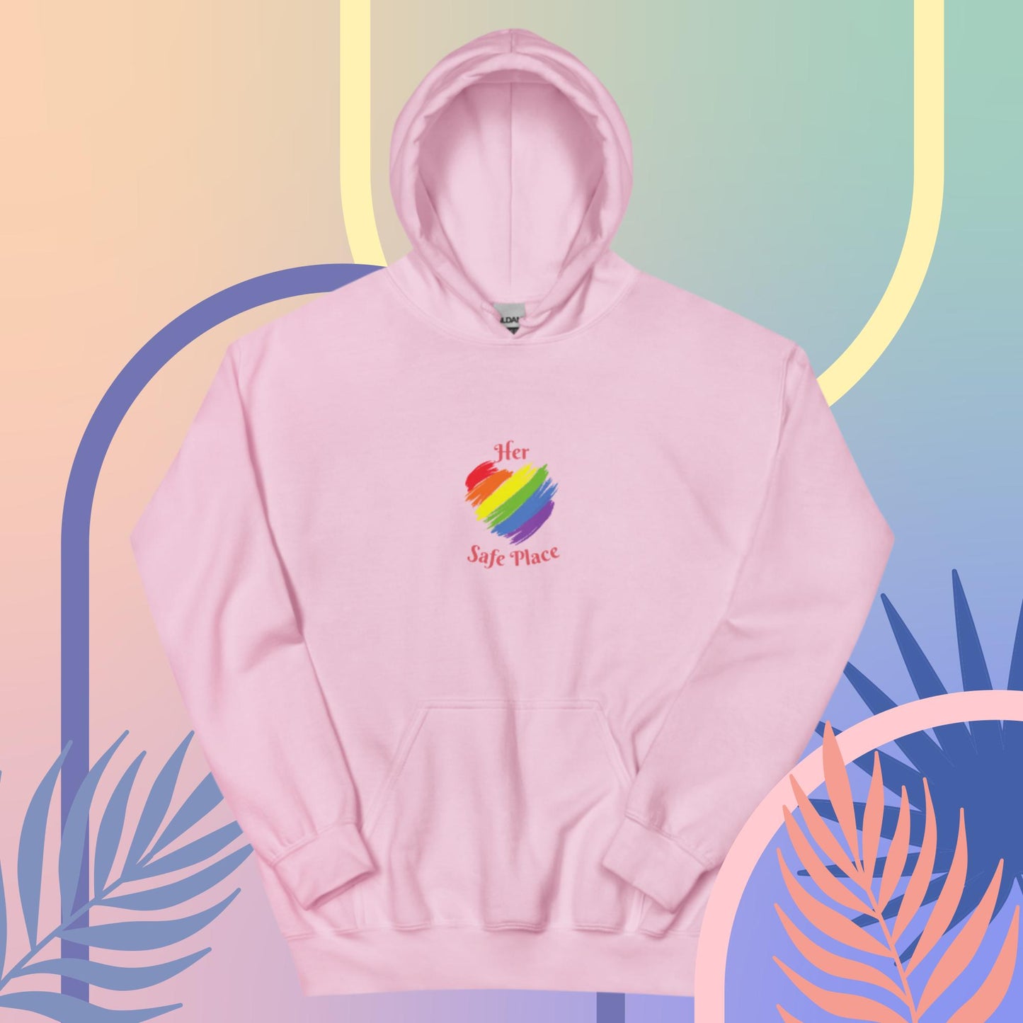 Her Safe Place (Pride) - Unisex Hoodie