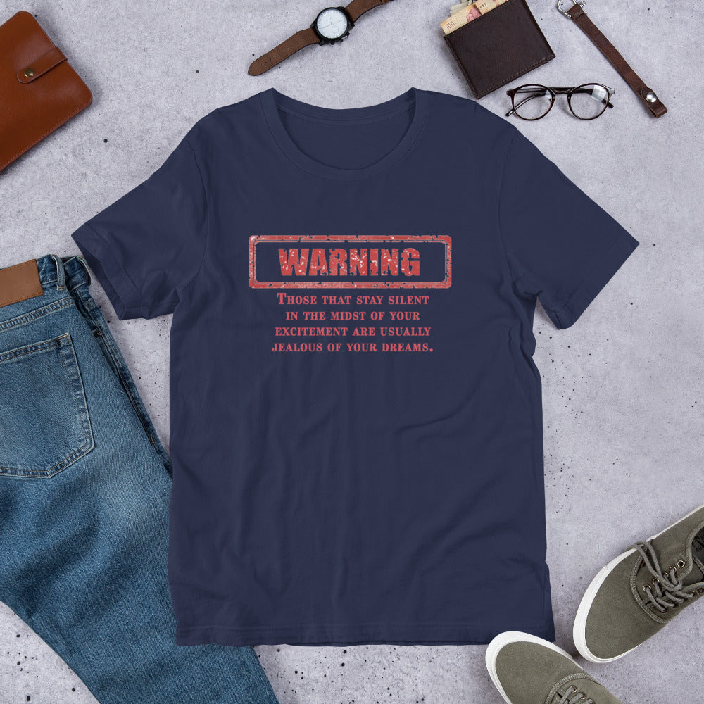Warning - Short-Sleeve Unisex T-Shirt