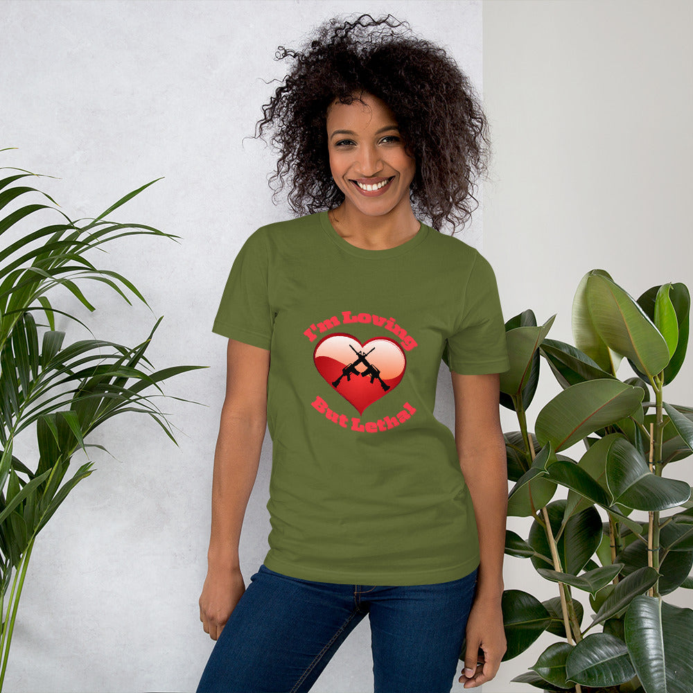 Loving But Lethal - Short-Sleeve Unisex T-Shirt