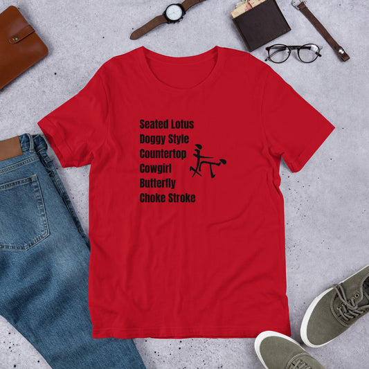 Love Language (Seated Lotus) - Short-Sleeve Unisex T-Shirt