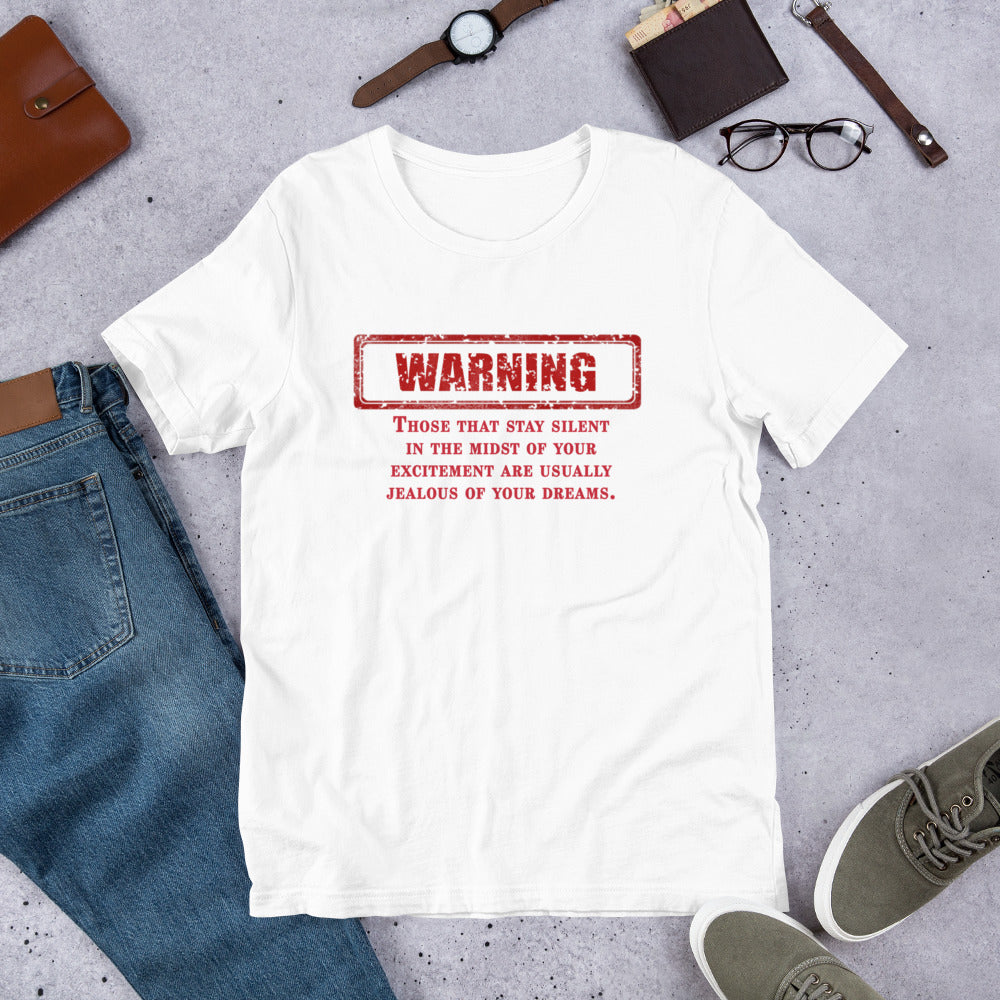 Warning - Short-Sleeve Unisex T-Shirt